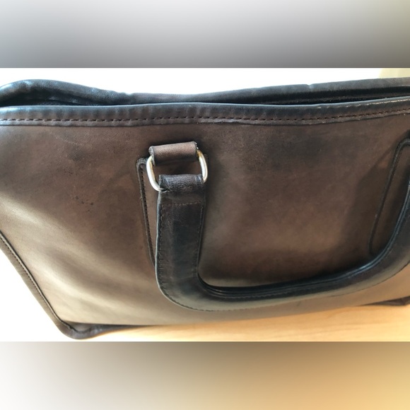 Vintage Coach NYC Slim Satchel in Mocha - Picture 13 of 16